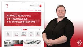 Aufbau und Nutzung der Internetseiten des Bundessozialgerichts Aufbau und Nutzung der Internetseiten des Bundessozialgerichts